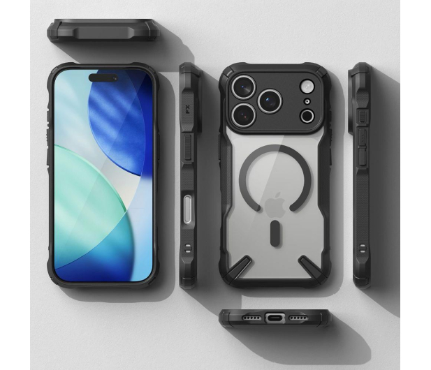 Ringke Fusion X Magnetic Magsafe do Iphone 17 Pro Max Black - 1359779 - zdjęcie 4